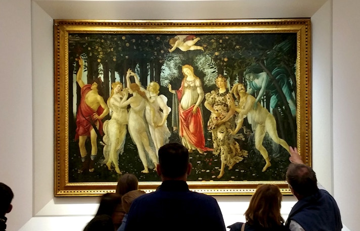 This is an image of Uffizi Gallery tips