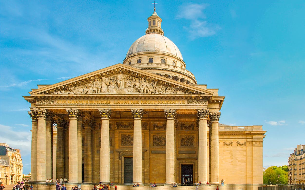 Pantheon in Paris on the Latin Quarter Selfie Tour.
