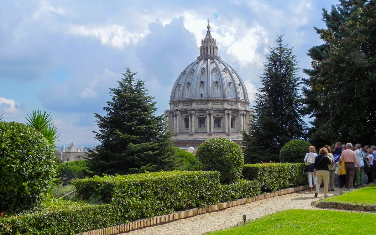 5-hr guided tour of st. peter's basilica & vatican gardens with papal audience tickets-4 5-hr guided tour of st. peter's basilica & vatican gardens with papal audience tickets-4