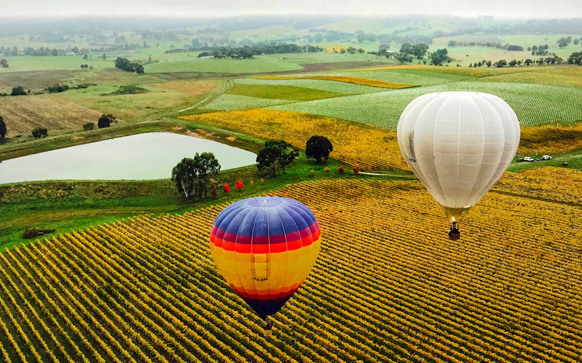 sunrise balloon flight over yarra valley-7 sunrise balloon flight over yarra valley-7