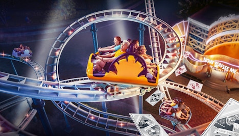 Rides at Motiongate Dubai