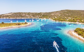 Lagoa Azul, Ilha Veli Drvenik