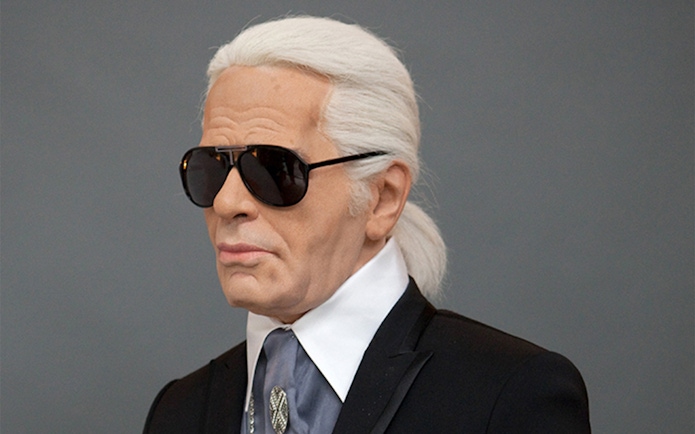 Wax figure with sunglasses at Panoptikum Das Wachsfigurenkabinett.