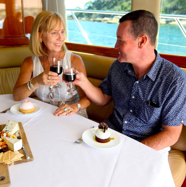 Eat dinner under the stars in this Sydney Harbour Cruise