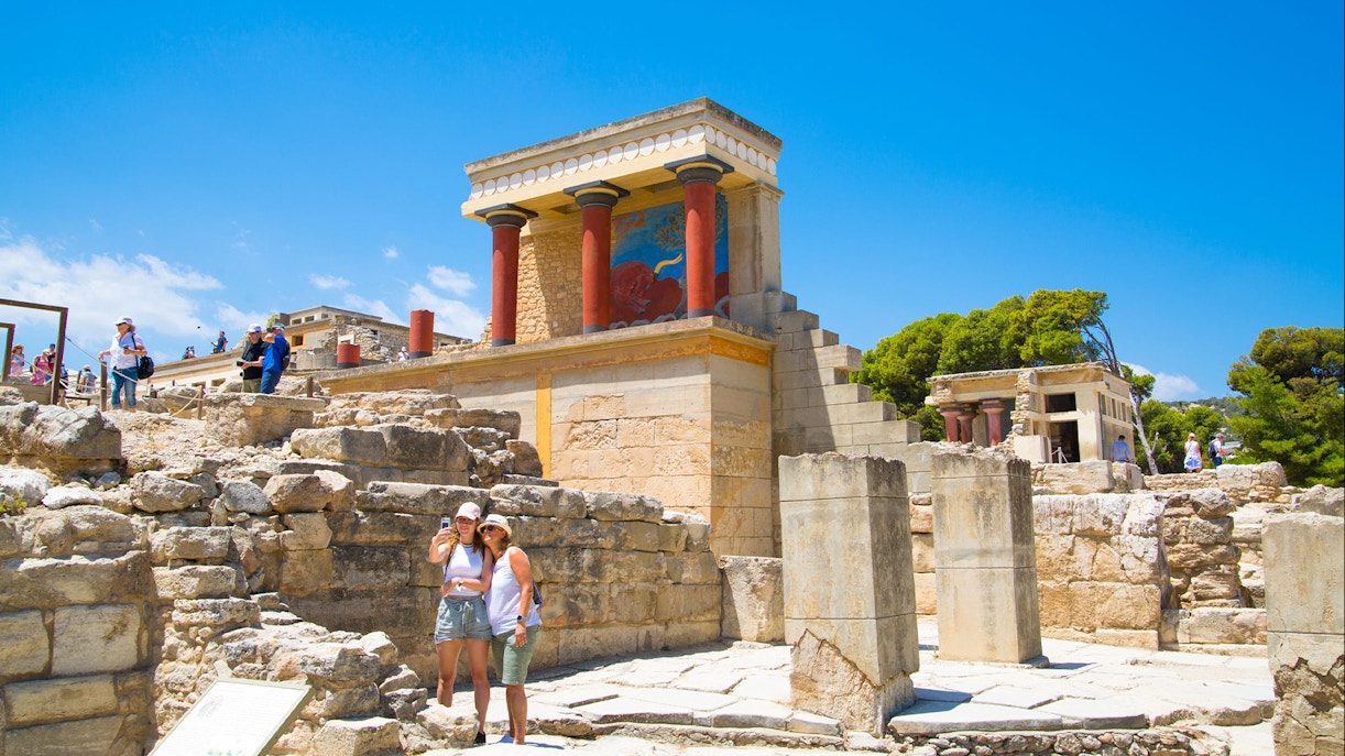 Knossos Palace in Heraklion