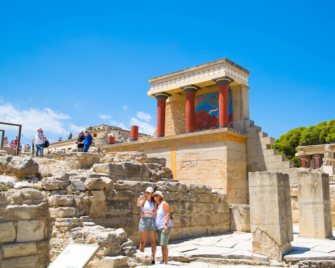 Knossos Palace Archaeological Site Tickets with Audio Guide