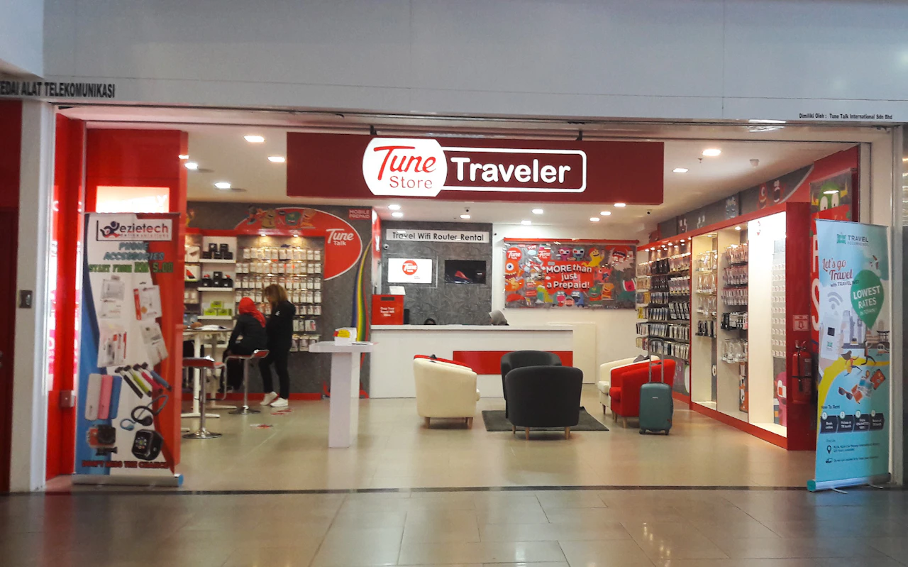 Carta SIM locale turistica 4G della Malesia - Prelievo dall'aeroporto di Kuala Lumpur