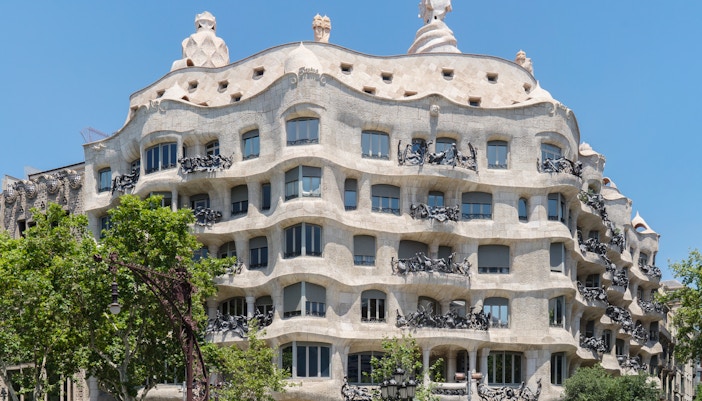 Casa Mila Architecture - Facade