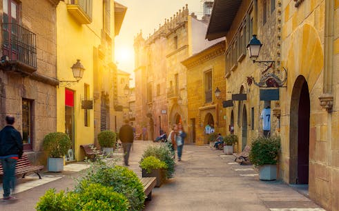 Entrada para el Poble Espanyol
