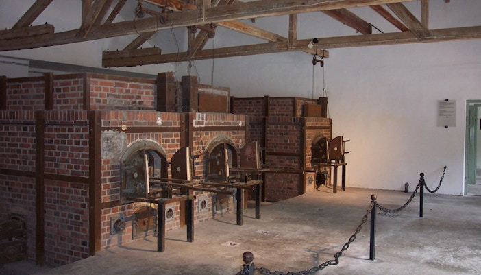 Gas Chamber and Crematorium at Dachau Concentration Camp