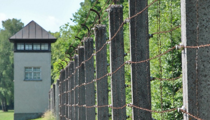 The Guard Tower at Dachau Concentration Camp