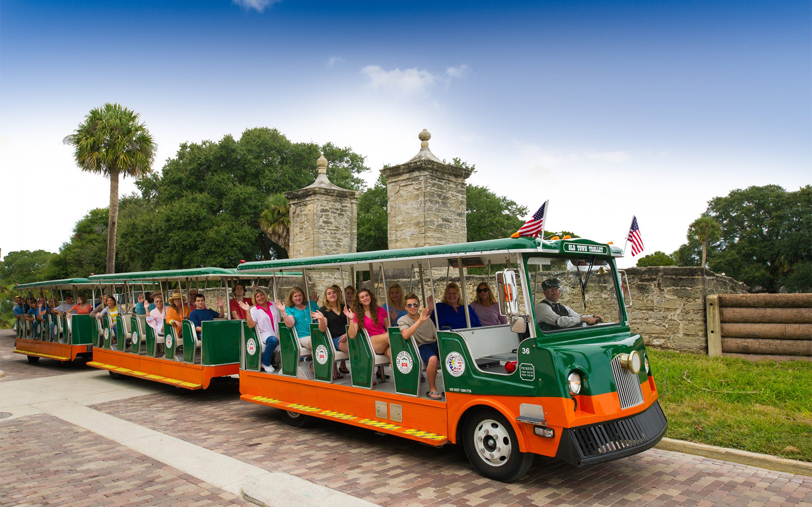Tour in bus Hop-on Hop-off a St. Augustine