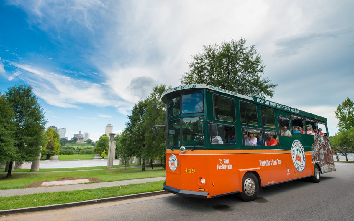old town trolley tours: 1 or 2-day hop-on hop-off of nashville-8 old town trolley tours: 1 or 2-day hop-on hop-off of nashville-8