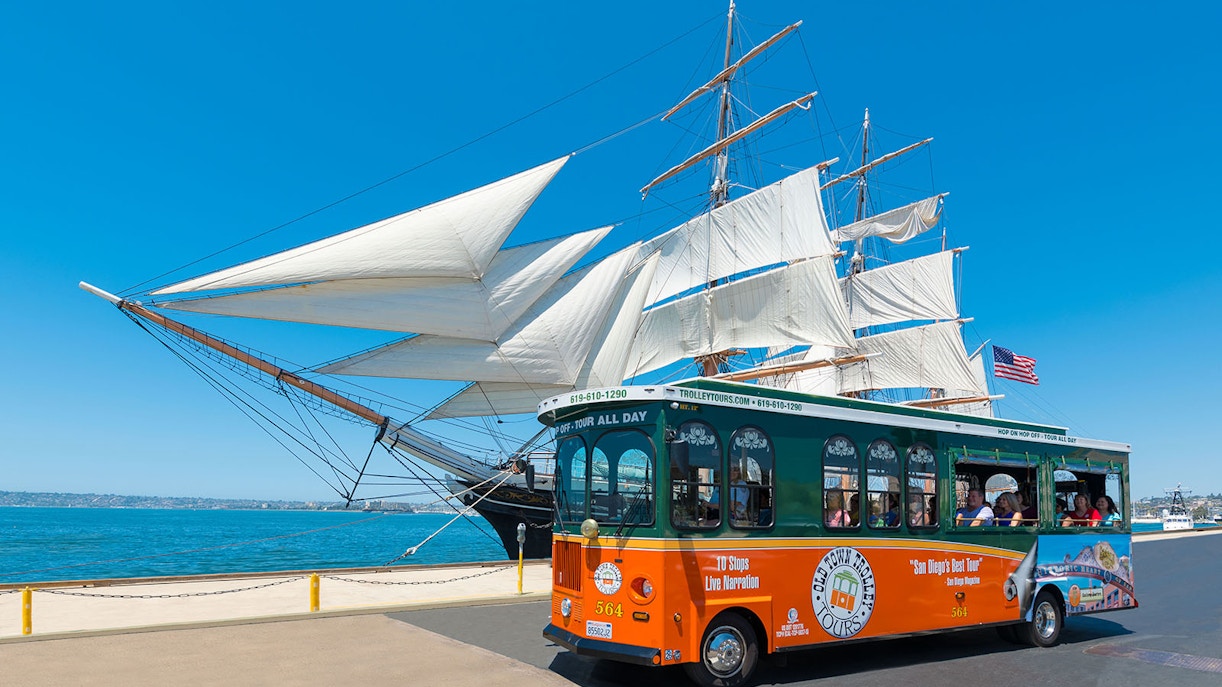 Tour hop-on hop-off em San Diego