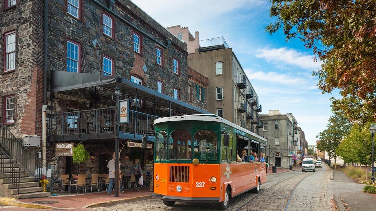 Tour hop-on hop-off em Savannah