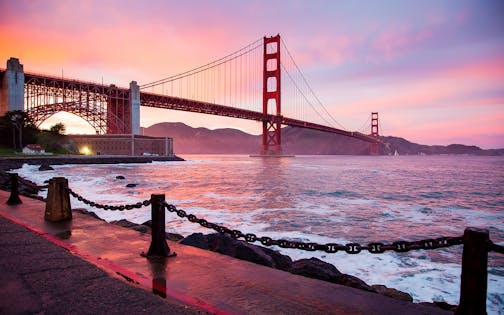 Golden Gate Bridge Sunset Tour