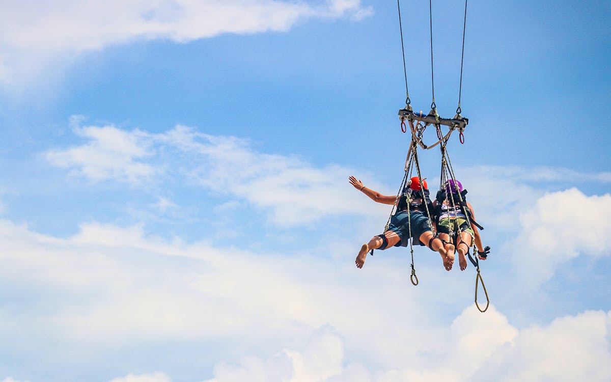 aj hackett giant swing + cable car sky pass-3 aj hackett giant swing + cable car sky pass-3