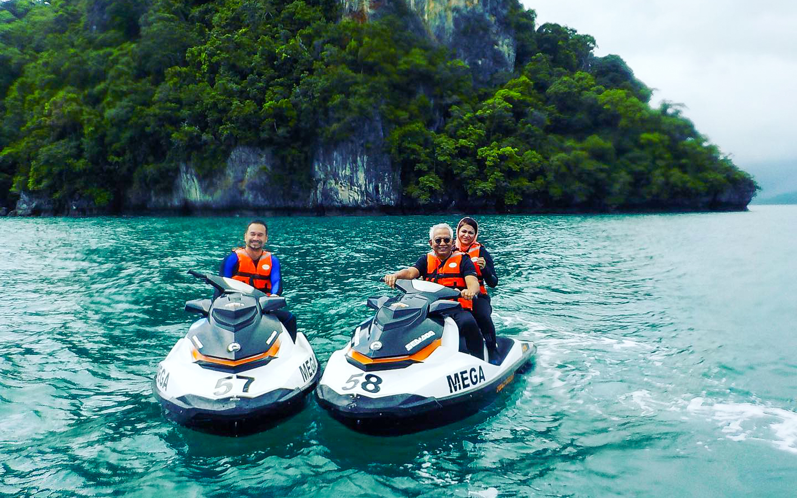 Langkawi Dayang Bunting Island Tour by Jet Ski