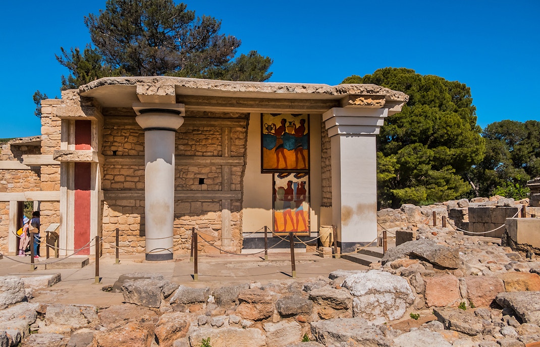 Knossos Palace in Heraklion