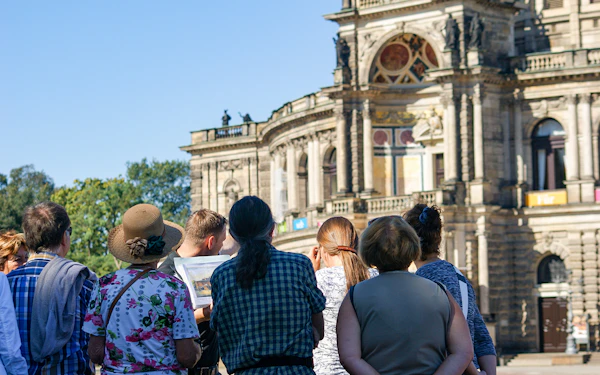 German Guided Sightseeing Tour of Dresden