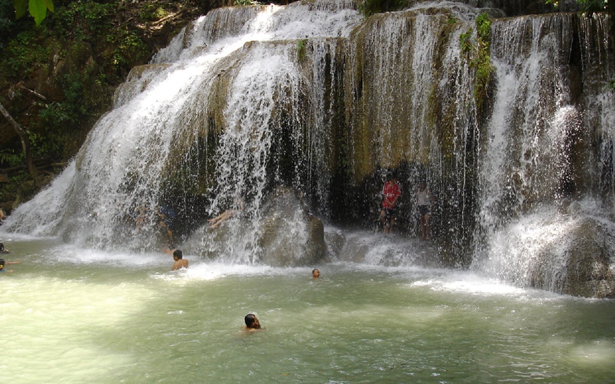 erawan national park tour: erawan waterfall and bridge over the river kwai-8 erawan national park tour: erawan waterfall and bridge over the river kwai-8