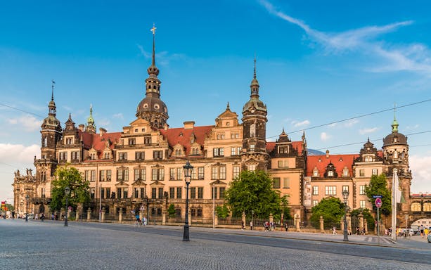 Dresden Royal Palace exterior view, included in Dresden Museum Card.
