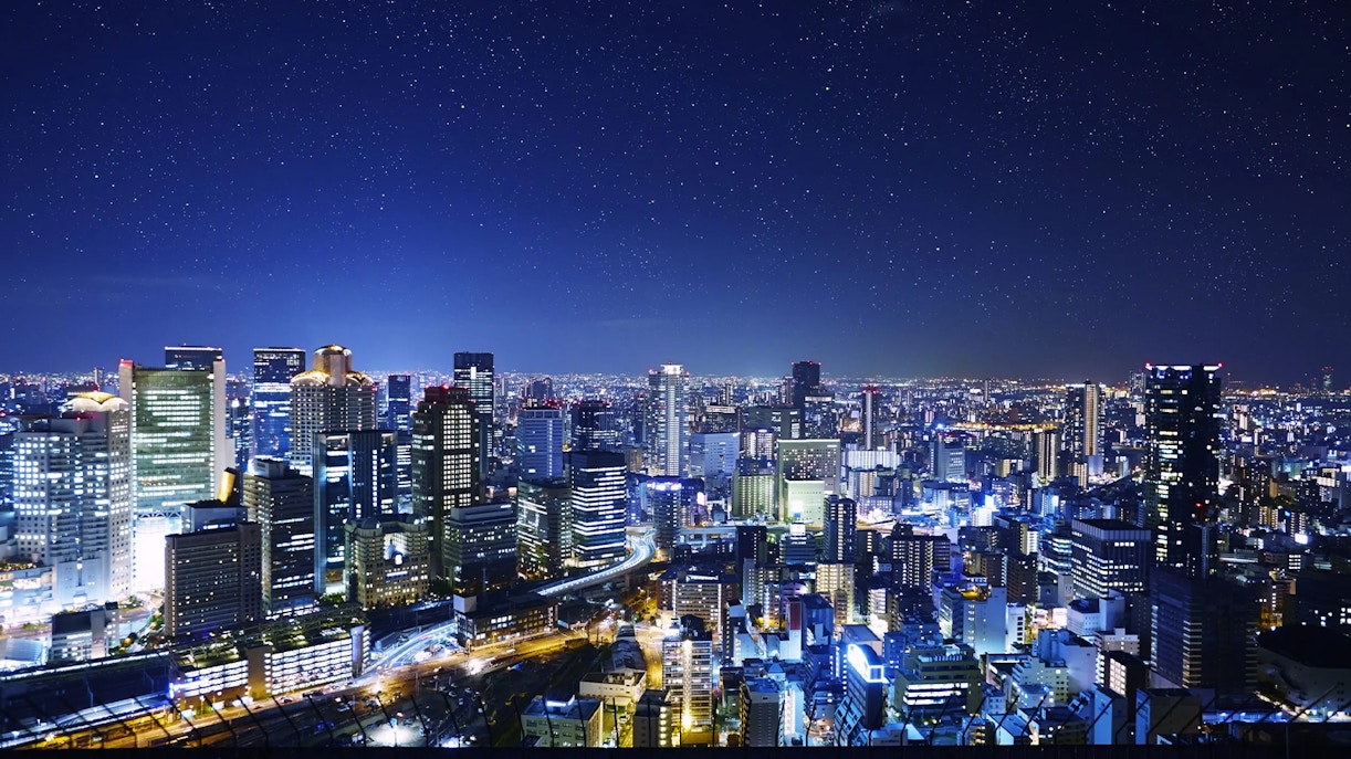 Kuchu Teien Observatory, Umeda Sky Building.