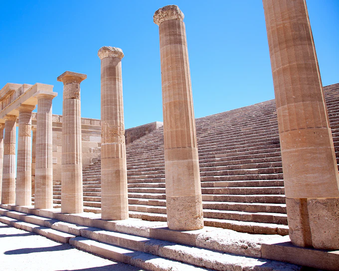 Rhodes: Acropolis of Lindos Entry Ticket with Audio Guide