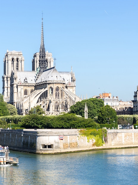 Notre-Dame Cathedral and Seine River cruise in Paris.