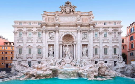 Trevi Fountain in Rome, part of the Imperial Tour by scooter or Segway.