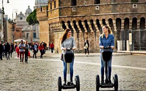 Visite guidée privée de 3 heures de la Rome baroque en Scooter/Segway