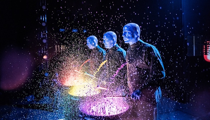 Blueman group in Las Vegas
