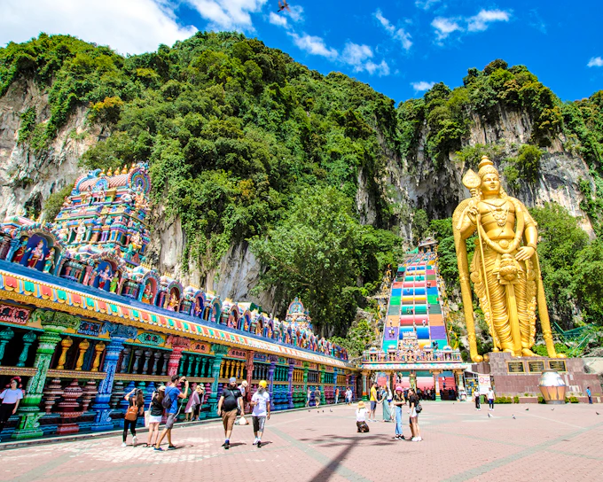 From Kuala Lumpur: Half-Day Tour to Batu Caves with Transfers