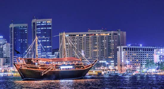 Dubai Dhow Cruise - Dubai Creek Sightseeing Cruise