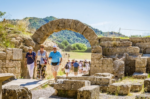 Biglietti per il sito archeologico e il museo dell'antica Olimpia con audioguida