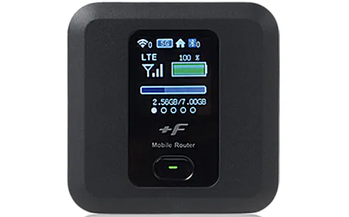 Portable WiFi router for Tokyo Unlimited 4G/LTE, available at Narita and Haneda Airports.