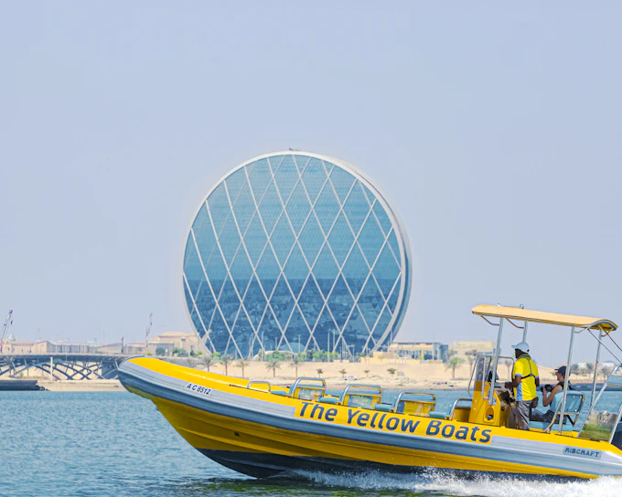 Yellow Boats: Sightseeing Speedboat Tour of Yas Island