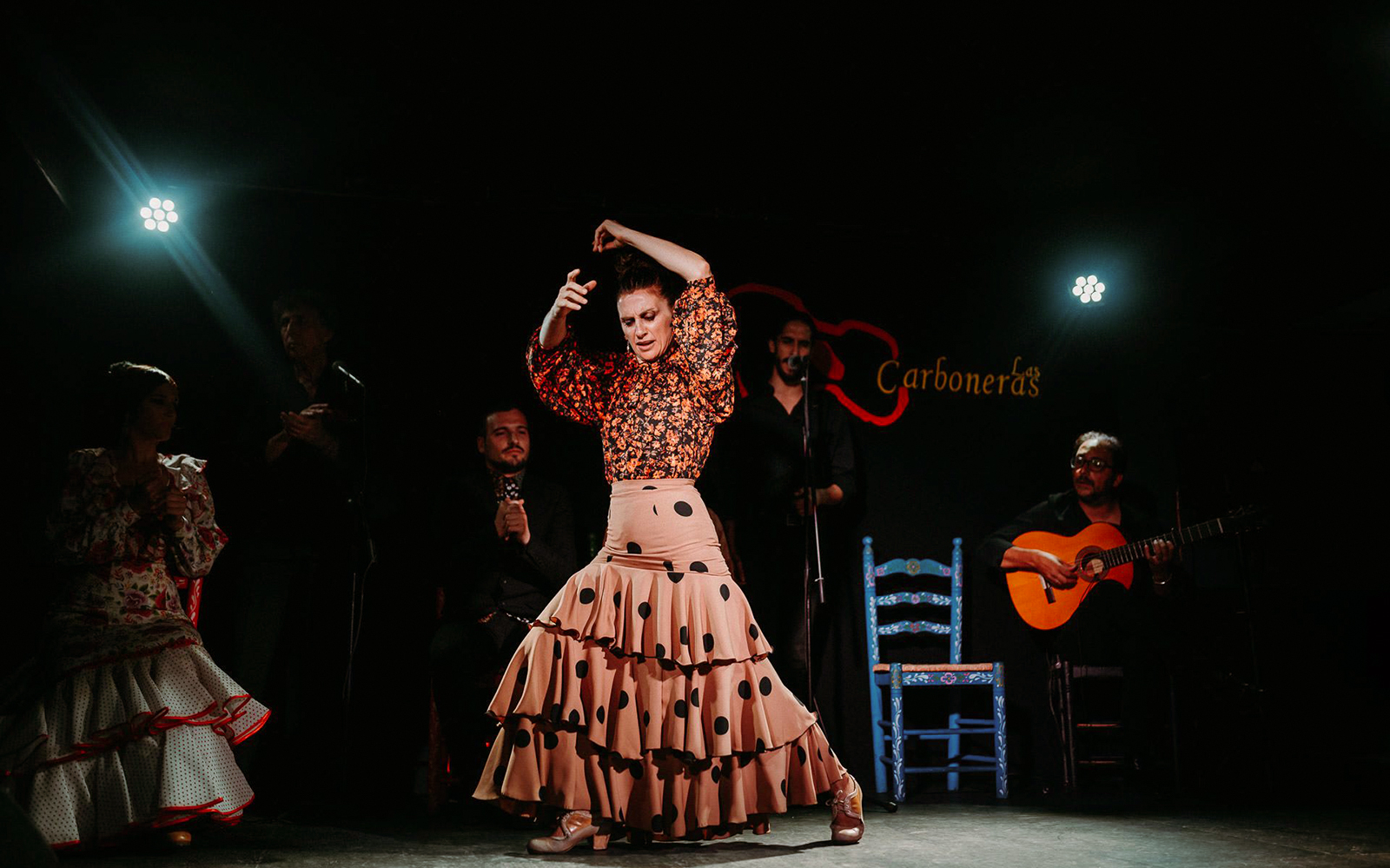 Woman flamenco perfromer in Las Carboneras Tablao