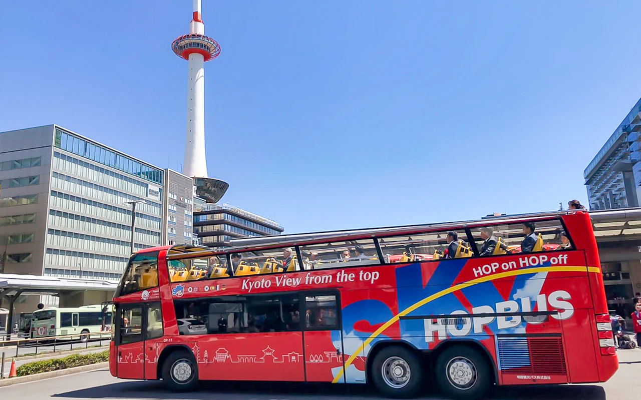 Combo: Tour in autobus Hop-on Hop-off di Kyoto + Biglietti per la Torre Nidec di Kyoto — 4