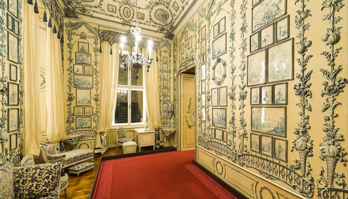 Inside Schonbrunn Palace