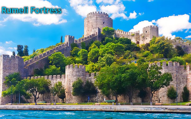Rumeli Fortress in Istanbul, part of the Skip-The-Line Admission Pass for 11 Museums.