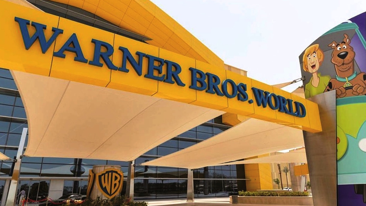 Warner Bros Yas Island Main Entrance