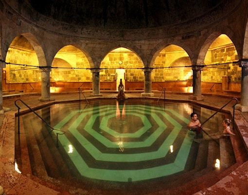 Indoor pool at Rudas Thermal Spa