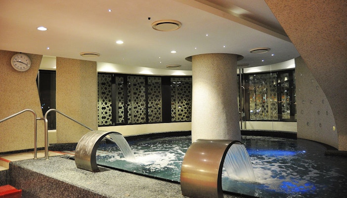 Rudas Baths location