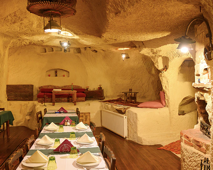 Tickets to Turkish Dinner & Shows in a Cave Restaurant in Cappadocia with Transfers