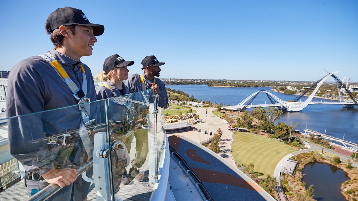 Halo Rooftop Tour at Optus Stadium, Perth