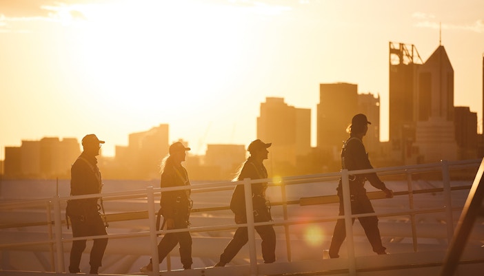Optus Stadium Rooftop Climb
