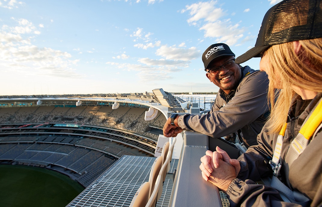 Halo Rooftop Tour at Optus Stadium, Perth