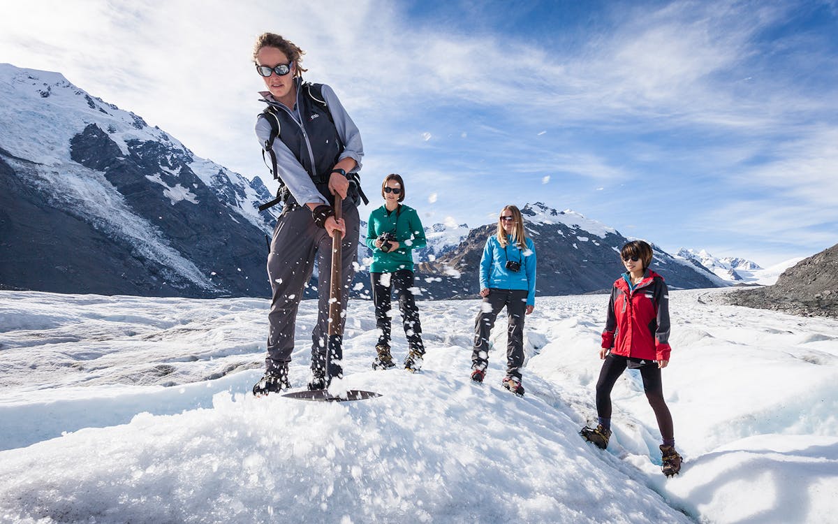 guided heli-hike tour on tasman glacier-8 guided heli-hike tour on tasman glacier-8