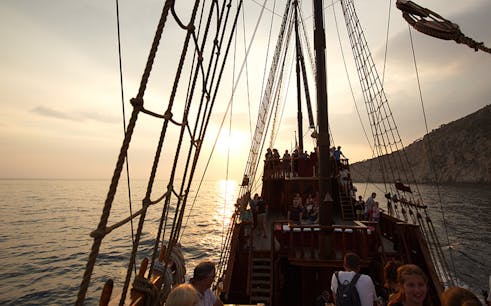 Unique Sunset Cruise on the Magnificent Karaka Ship